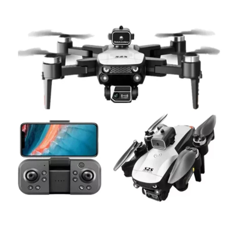 Drone S2s Profissional Câmera Hd Motor Brushless Novo Full