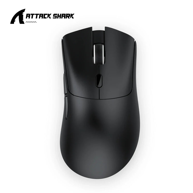 Attack Shark R1 – Mouse Gamer Tri-Mode com Macro (PAW3311, 18.000 DPI, 1.000Hz)