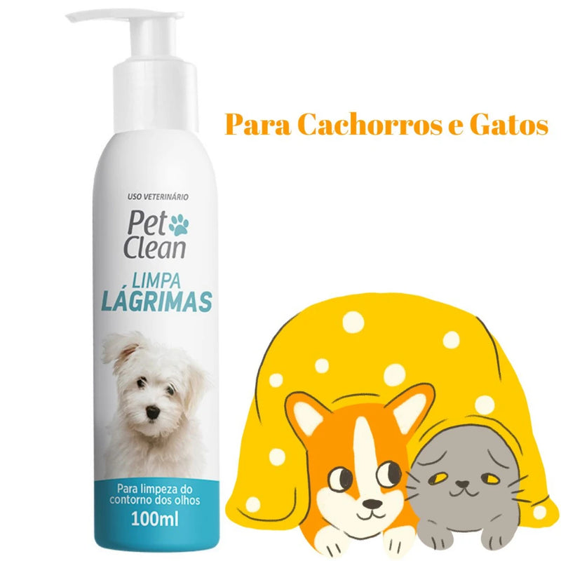 Kit de Higiene Clean Pet para Banho Seco - Limpeza Completa para Cães e Gatos