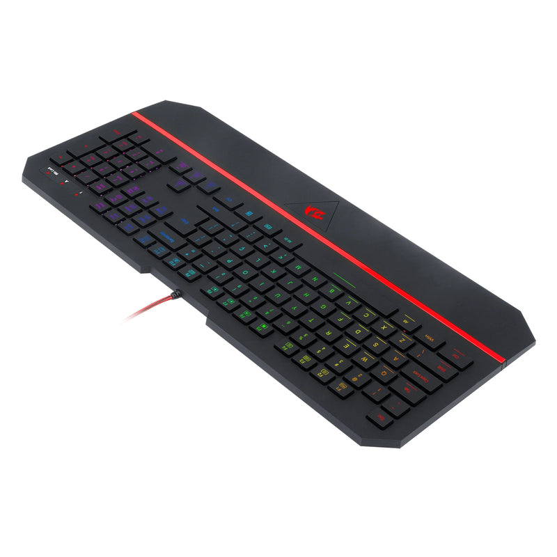 Teclado Gamer Redragon Karura 2 Black RGB – Performance e Estilo para Seus Jogos