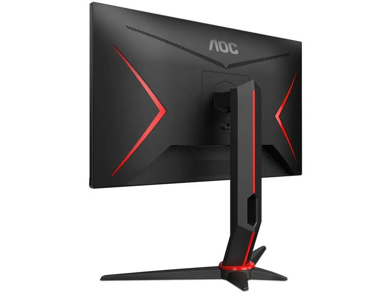 Monitor Gamer AOC 24" Full HD – HDMI, Taxa de Atualização de 165Hz, Tempo de Resposta de 1ms, Modelo 24G2S/BK com Ajuste de Altura