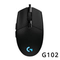 Logitech G102/G304 – Mouse Gamer (RGB, Wired/Wireless, USB, Design Ergonômico e Botões Laterais)