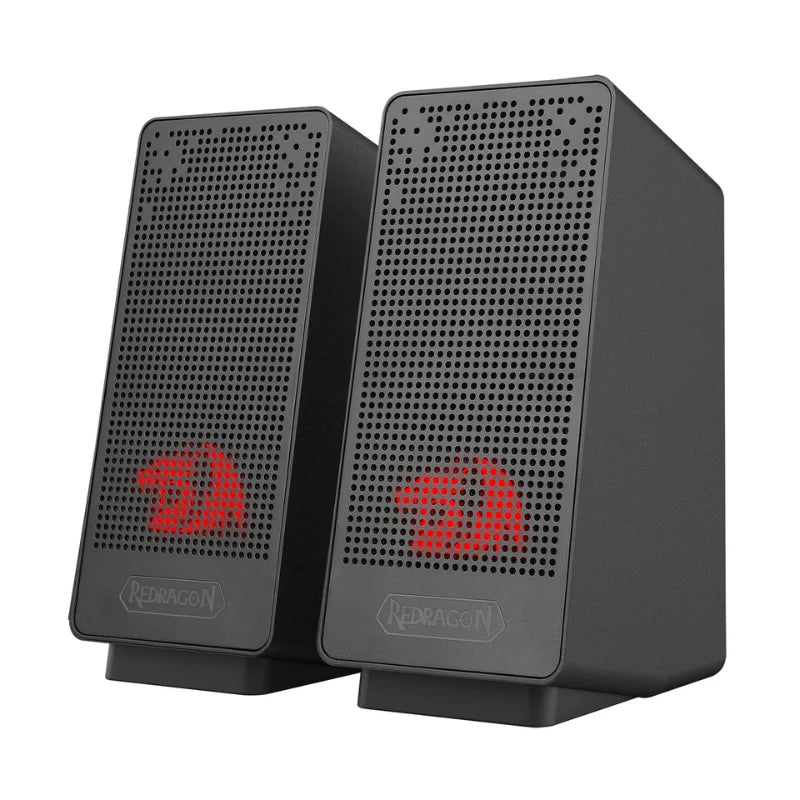 Caixa de Som Redragon Ranch GS513 – 2x3W, USB & P2, Som de 20kHz