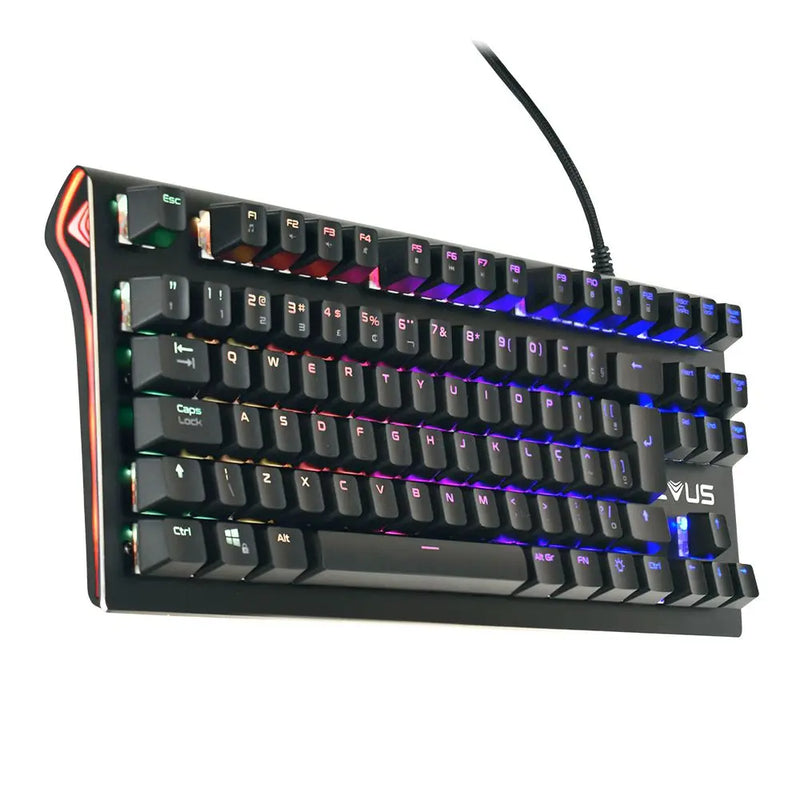 Teclado Mecânico Gamer Evus TC-07B Earthquake – Potência e Estilo