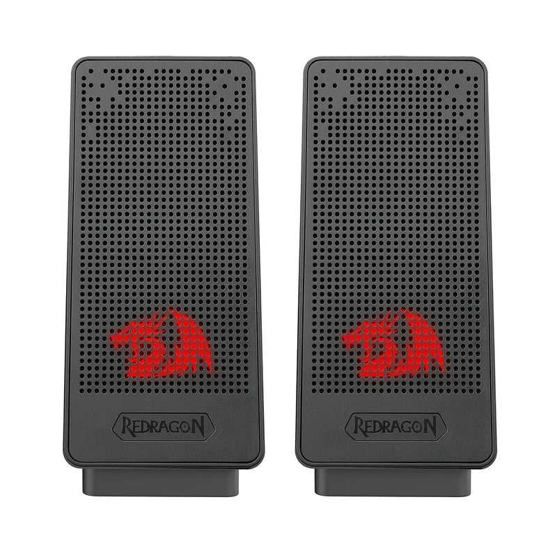 Caixa de Som Redragon Ranch GS513 – 2x3W, USB & P2, Som de 20kHz