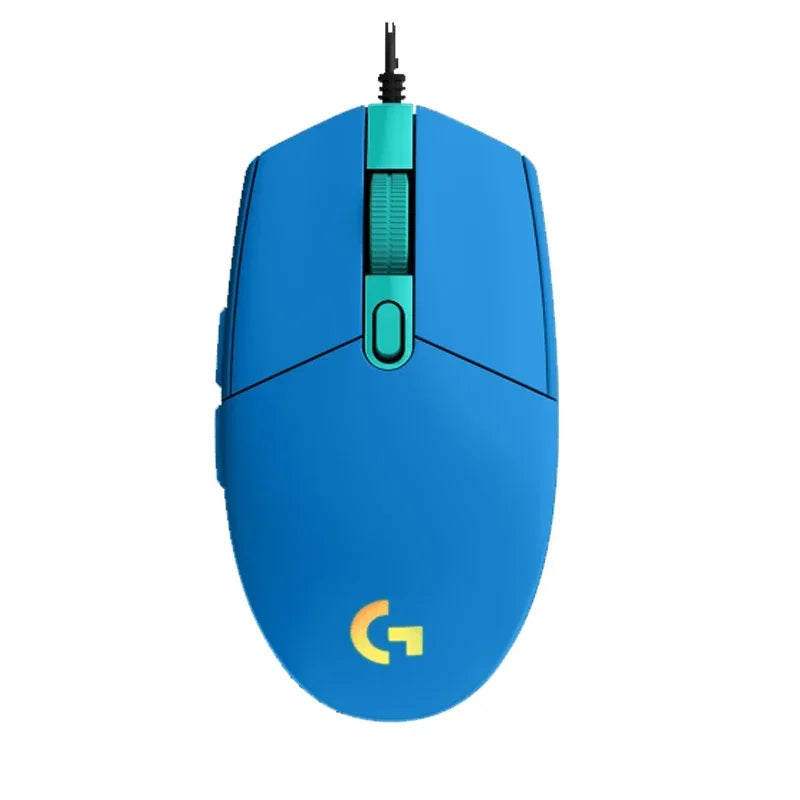 Logitech G102/G304 – Mouse Gamer (RGB, Wired/Wireless, USB, Design Ergonômico e Botões Laterais)