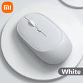 Mouse Sem Fio Ergonômico Xiaomi – Conectividade Bluetooth e 2.4G, Cliques Silenciosos, DPI Ajustável, USB Recarregável para Jogos e Escritório