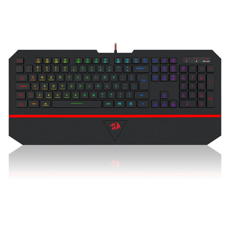 Teclado Gamer Redragon Karura 2 Black RGB – Performance e Estilo para Seus Jogos